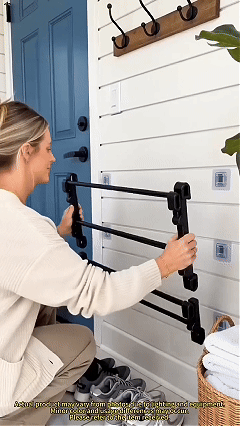 ๐ Foldable Wall Shoe Rack โ Save Space & Stay Organized | 50% OFF ๐ฅ
